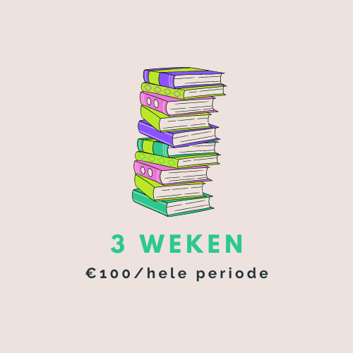 3 WEKEN 3 WEKEN